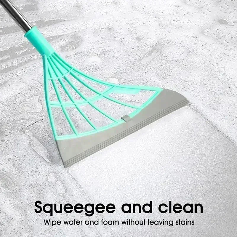 Magic Silicone Cleaning Tool – Hair & Dust Collector for Bathroom, Floor & Toilet Areas