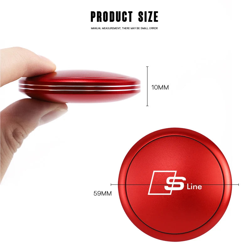 Car Air Freshener Solid Perfume Rotating Aromatherapy Decor For Audi Sline A3 A4 A5 A6 A7 A1 A2 A8 Q1 Q2 Q3 Q4 Q5 Q6 Q7 Q8 TT S5