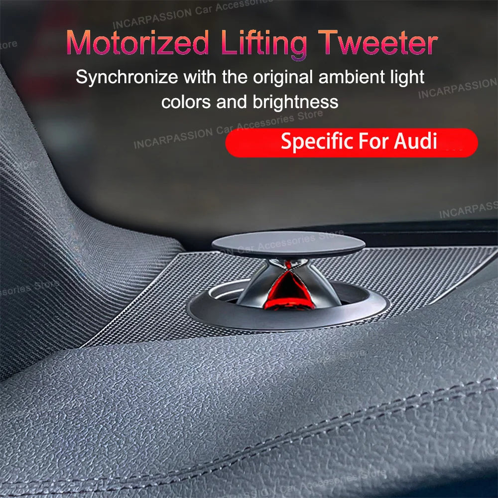 32 Color Lifting Tweeter Speaker For Audi A4L A5 A6L A7 Q5 Q7 Q8 Car Instrument Electric Treble Horn Decoration Part