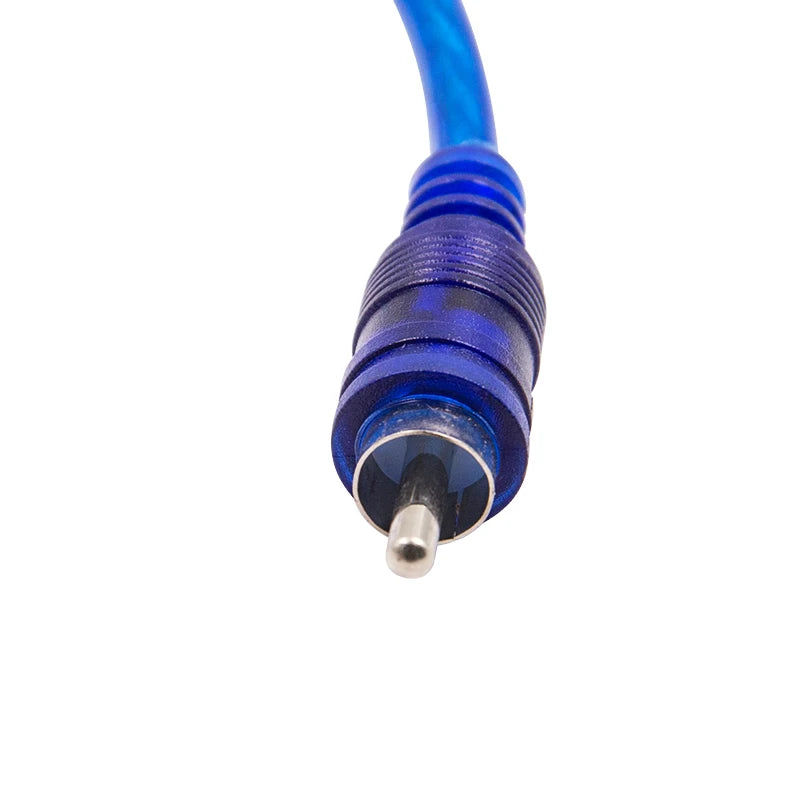 High Quality for Car MP3 Audio RCA 1 Male to 2 Female Y Splitter Cable Adapter Cord Converter for Car AUX Amplifier