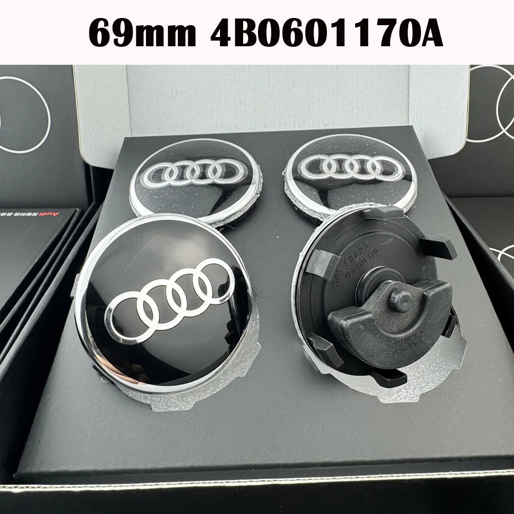 4pcs Floating Wheel Center Caps