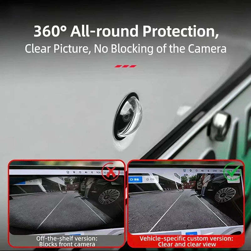 2Pcs Car Camera Protective Cover Reverse Image Lens Sticker For Audi A3 A4 A5 A6 A7 A1 A2 A8 Q1 Q2 Q3 Q4 Q5 Q6 Q7 Q8 TT S5 B8 B9