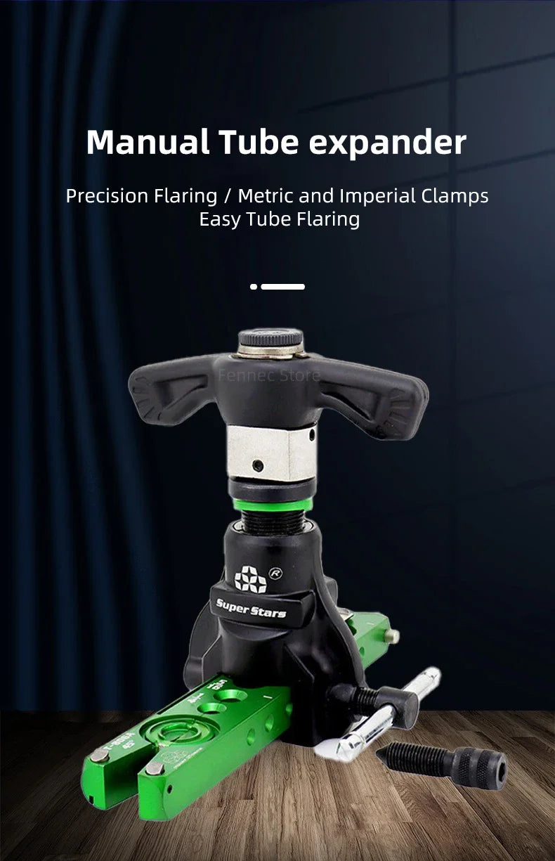 ST-R806A  ST-806A Air-conditioning Copper Pipe Maintenance Eccentric Tube Tool Ratchet Flashlight Dual-purpose Expander