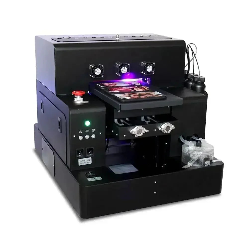 Sihao DIY A4 UV Printer Upgrade Flatbed UV Flatbed Printing Machine With ACRO RIP Software For Phone Case Metal Glass Wood