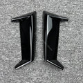 For Skoda Octavia IV MK4 RS vRS Sedan Combi 2020-2024 Front Bumper Air Vent Splitter Cover Fog Lamp Grille Slats Trim Bodykits