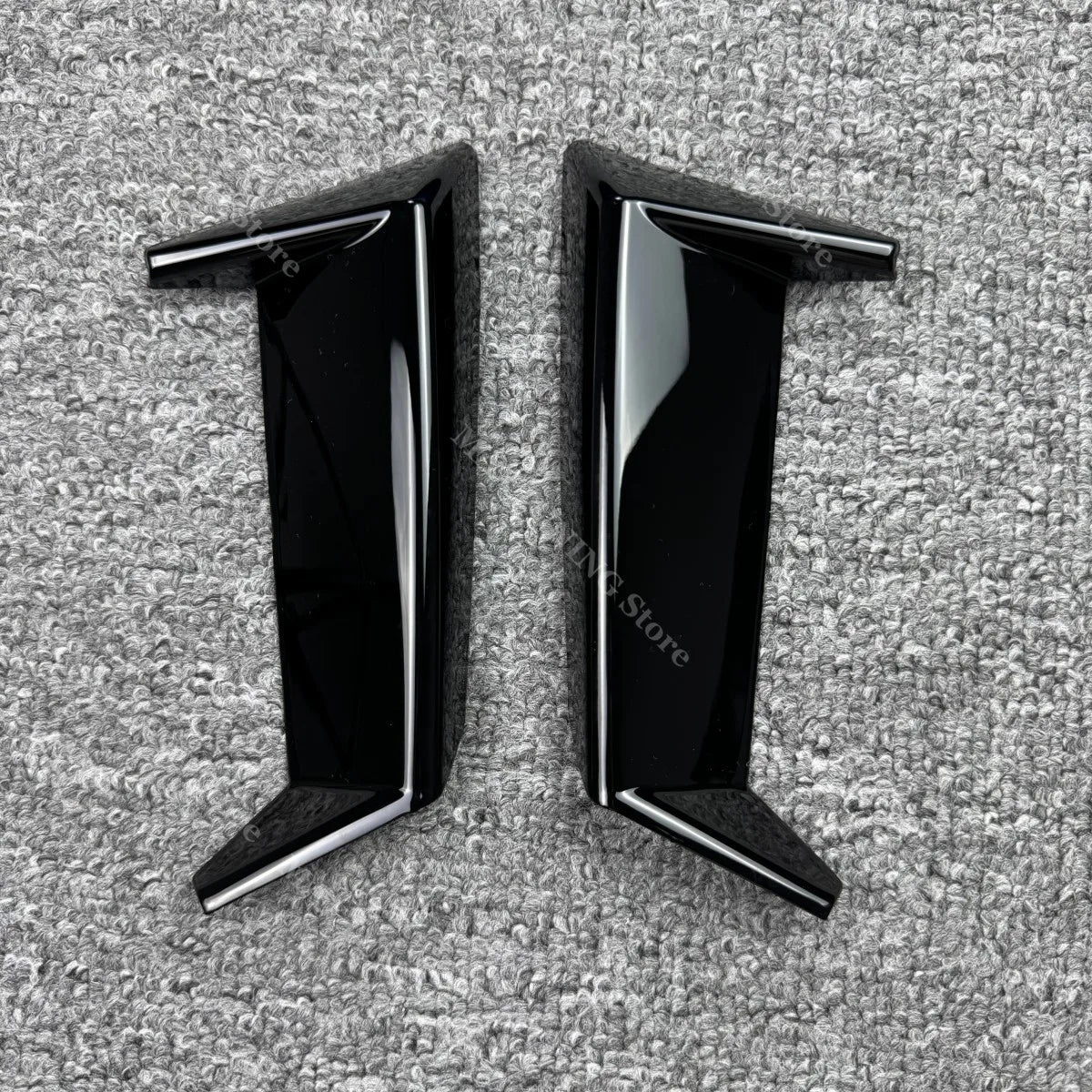 For Skoda Octavia IV MK4 RS vRS Sedan Combi 2020-2024 Front Bumper Air Vent Splitter Cover Fog Lamp Grille Slats Trim Bodykits