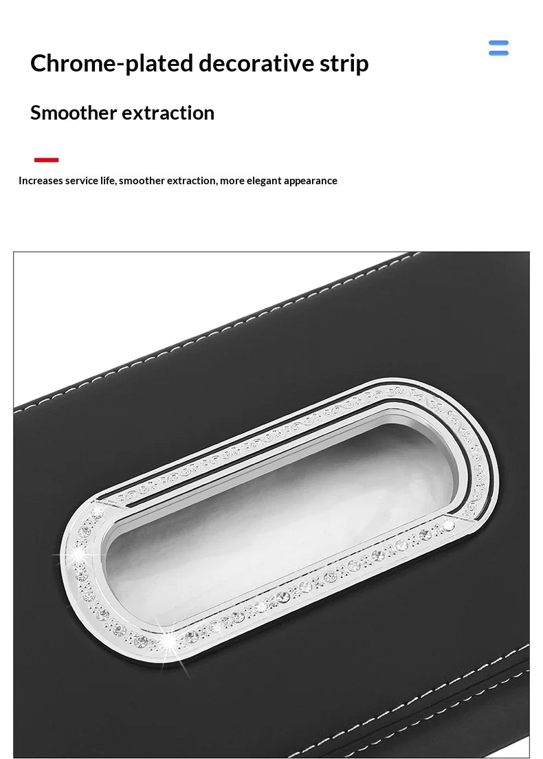 Suitable for JAECOO J5 J6 J7plus jaecoo J8 J7Phev car center console car mounted tissue box hanging bag tissue bag