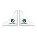 2pc Car Door Corner Cover Anti-Scratch Protection Sticker For Skoda Octavia Fabia Rapid Superb Kodiaq Scala Karoq Kamiq Roomster