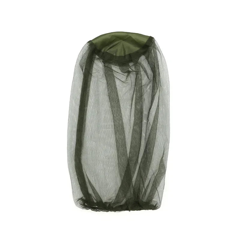 1PC Outdoor Fishing Sunscreen Insect Hat Mesh Breathable Sun Mask Men and Women Universal Camping Hiking Mosquito Net Head Cover