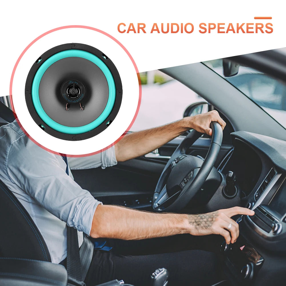 4/5/6.5 Inch Car Speakers Coaxial Subwoofer 100W/160W Universal Automotive Audio Music Full Range Frequency Car Stereo Speaker