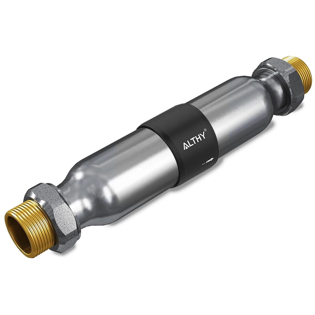 Système anticalcaire et adoucisseur d'eau pour toute la maison ALTHY AL-WS200 - Grand débit, anti-tartre et corrosion, eau dure