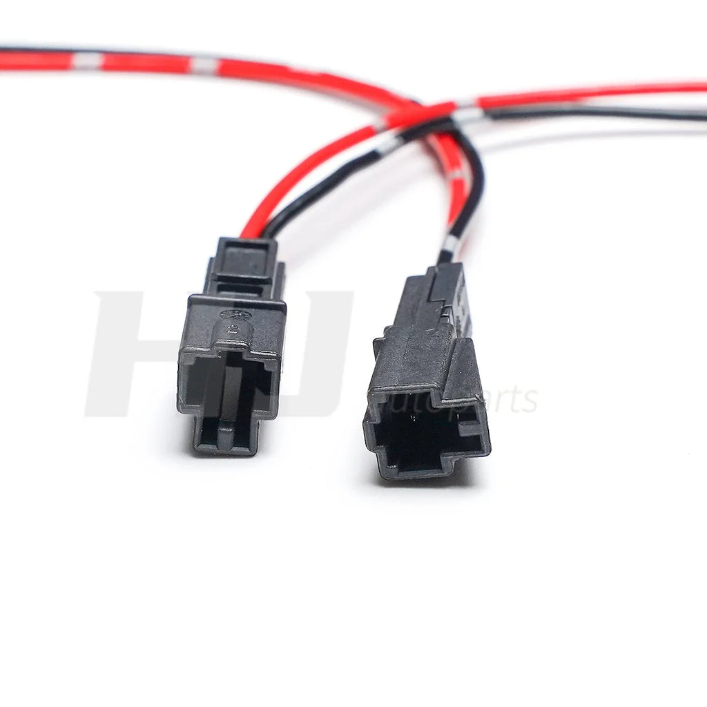 2pcs Car Audio Treble Speaker Plug Wire Tweeter Plug Sub Woofer Lossless Install Lond Speaker Cable Adapter Harness for Audi