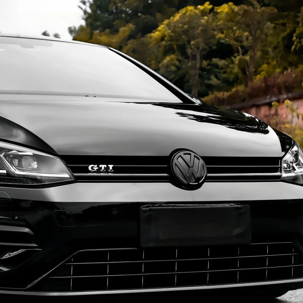 3D Metal Car Grille Sticker GTI Emblem For Volkswagen Golf 5 Polo Golf 7 5 6 Mk6 7 R 7 Gtd Mk7 Mk4 Mk5 GTI Car Stickers