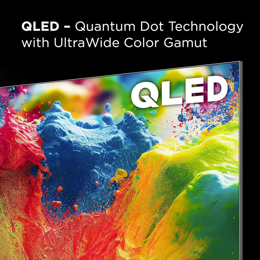55-Inch Q7 QLED 4K Smart Google TV (55Q750G) 2023 Model with Dolby Vision & Atmos, HDR Ultra, 120Hz, Game Accelerator up to 240H