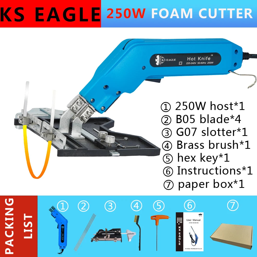 KS EAGLE Electric Foam Cutter Hot Wire Thermal Knife for Polystyrene Cut Styrofoam Knife Electric Hot Wire Foam Cutting Machine