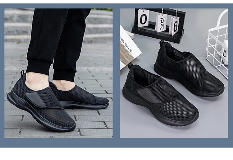 New Casual Orthopedics Wide Feet Swollen Shoes Thumb Eversion Adjusting Soft Comfortable Diabetic Shoe Walking Shoes