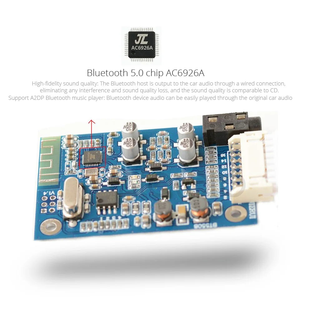 Car Bluetooth Kit AUX 12 Pin Handsfree Adapter Interface For Audi Skoda VW Seat CD Radio MP3 Audio Music Input Quadlock