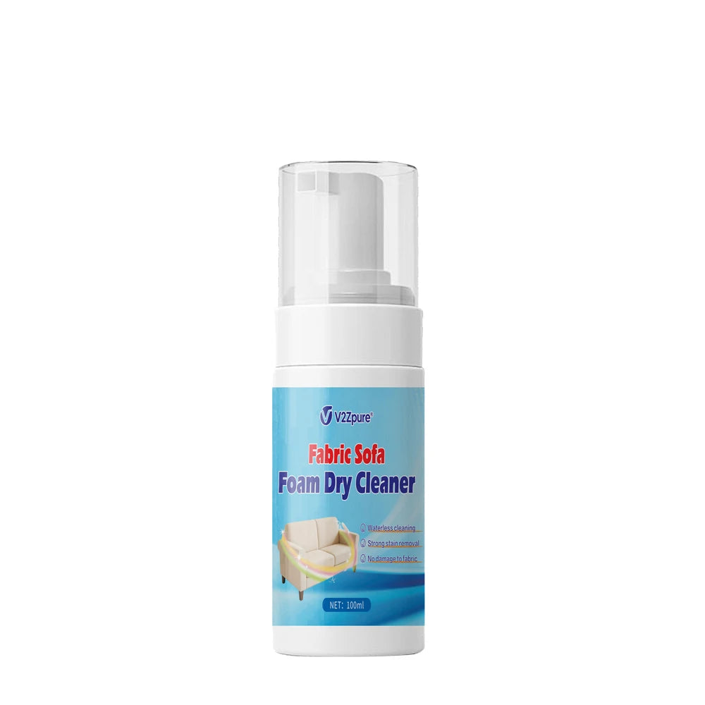 Fabric Sofa Foam Dry Cleaner Multi-Functional Cleaning Solution Clothing Stain Remover for Carpet Curtain No Water Needed Agent