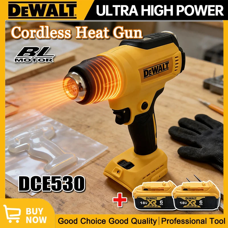 DeWalt Multifunctional Power Tools Cordless Brushless Angle Grinder Cutter Electric Wrench Polisher Air Pump Heat Gun for 18v