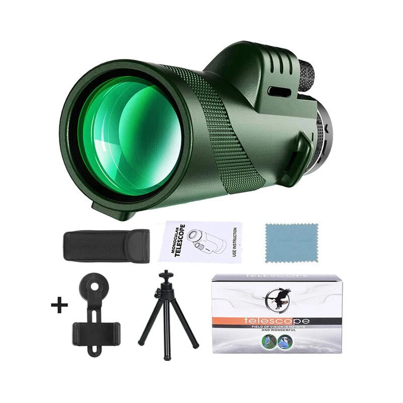 80x100 Portable Zoom Telescope