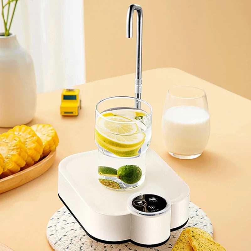 Pompe à eau électrique intelligente Distributeur d'eau automatique rechargeable pour bouteille d'eau portable d'un gallon pour la maison et le bureau