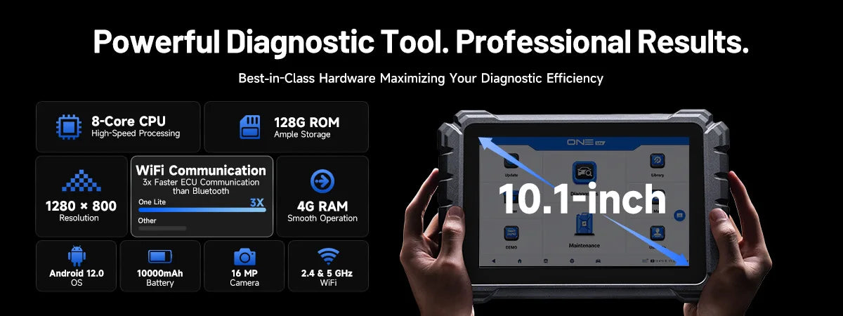 TOPDON ONE Lite OBD2 Scanner CAN FD DOIP 50+ Reset Full System ECU Coding Auto Car Bidirectional Diagnostic scan Tools VCI J2534