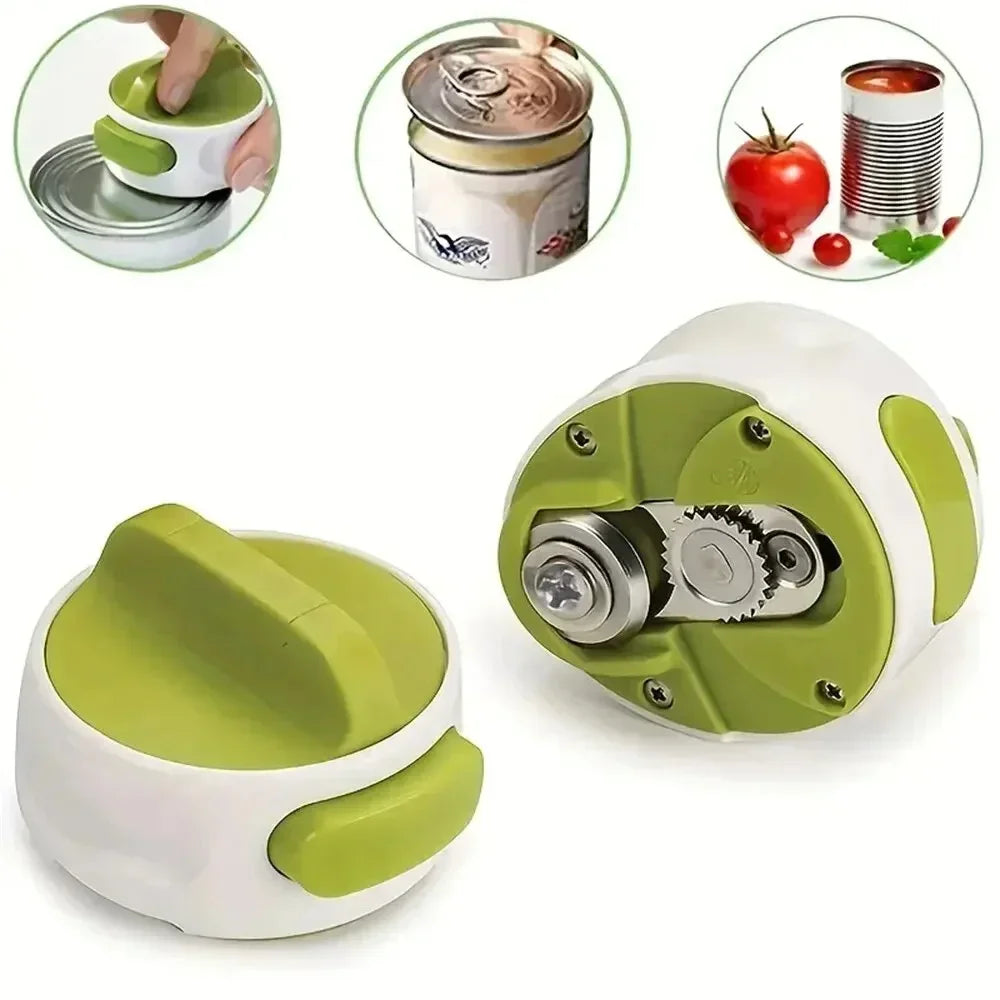 Ouvre-boîtes manuels portables Gadgets de cuisine Accessoires de cuisine Ouvre-bocaux et bouteilles réglables antidérapants faciles à tourner pour la maison