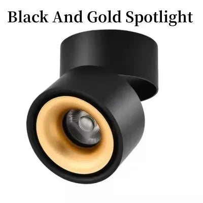 Dimmable Surface Mounted LED Downlight 10W/15W Rotating LED Spot Light Ceiling Lamp with LED Driver AC110V/220V Home Decoration