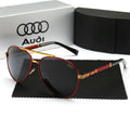 For audi High end luxury men driving polarized sunglasses, brand luxury design anti glare, men women Driver goggles gentlemanly
