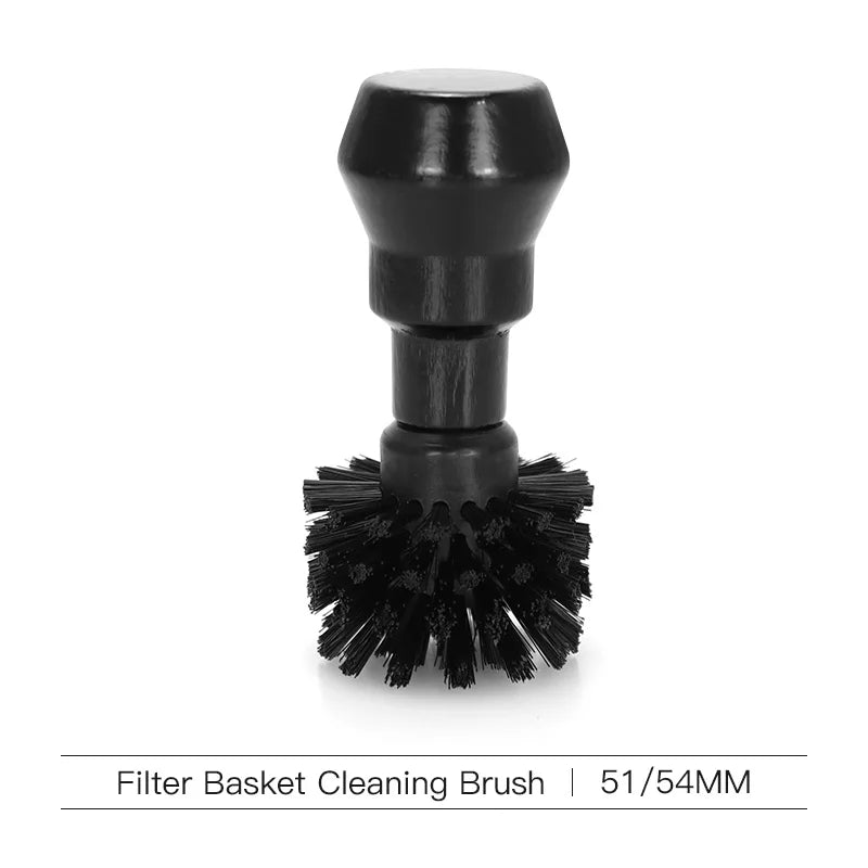 Coffee Brush Portafilter Basket Cleaning 51mm 54mm 58mm Wooden Barista Clean Brushes Dusting Tool Espresso Machine Accessories