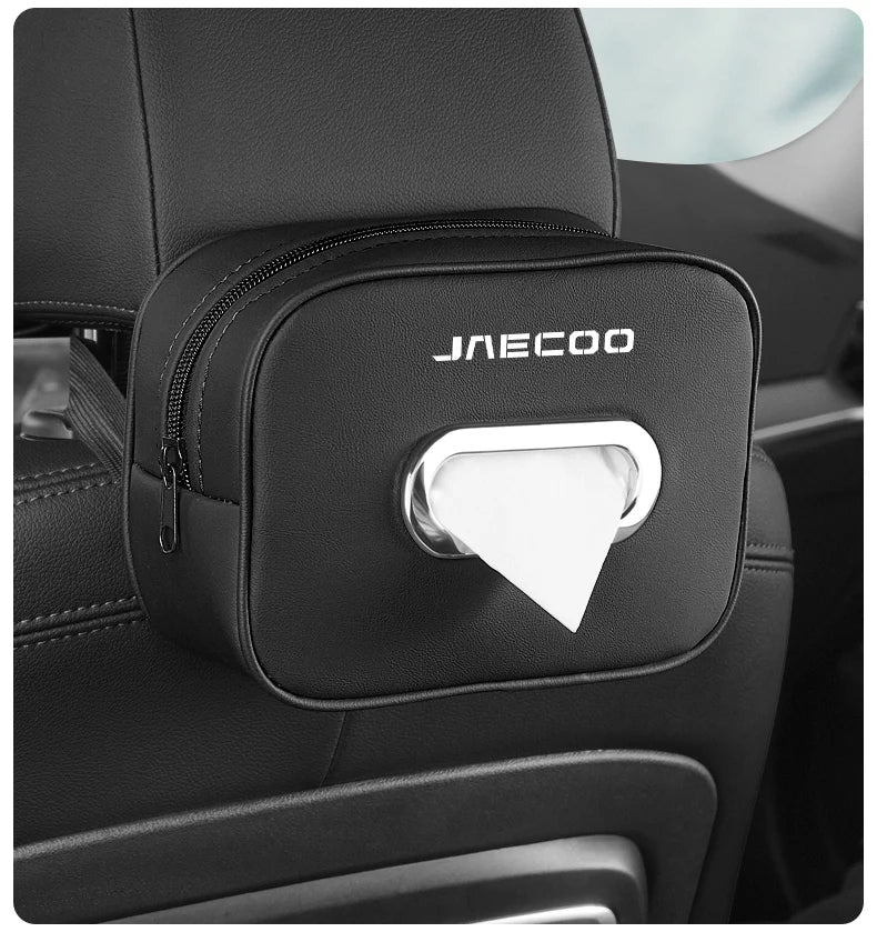 Suitable for JAECOO J5 J6 J7plus jaecoo J8 J7Phev car center console car mounted tissue box hanging bag tissue bag