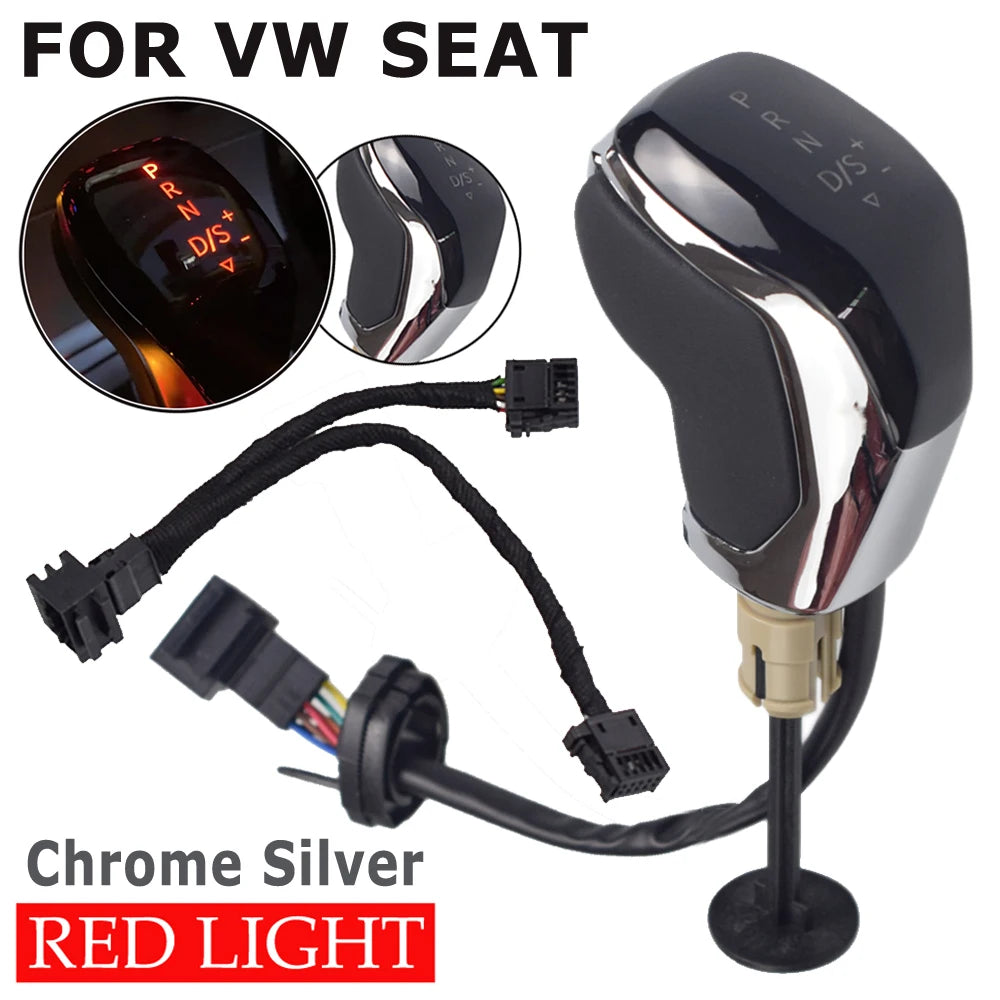 Automatic DSG Gear Shift Knob For VW Golf Mk6 Mk7 Passat B7 B8 Tiguan MK2 Touareg CC LED interior Synchronize electronic display