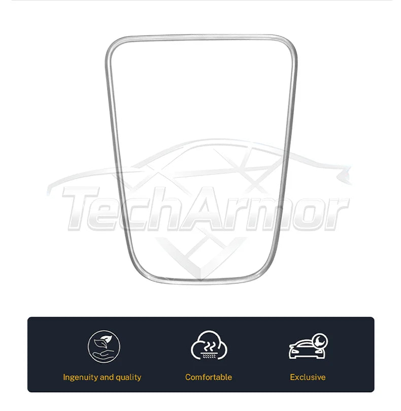 Car Center Console Control Panel Frame Decoration Edge Trim For Mercedes-Benz W214 2024-2025 Auto Interior Protector Accessories