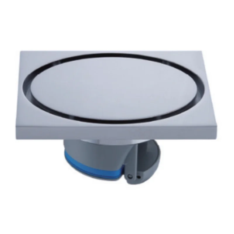 Drain de sol invisible en cuivre or rose multicolore, laiton anti-odeurs, incrusté de briques, pour douche de salle de bain, long dispositif anti-odeurs dissimulé