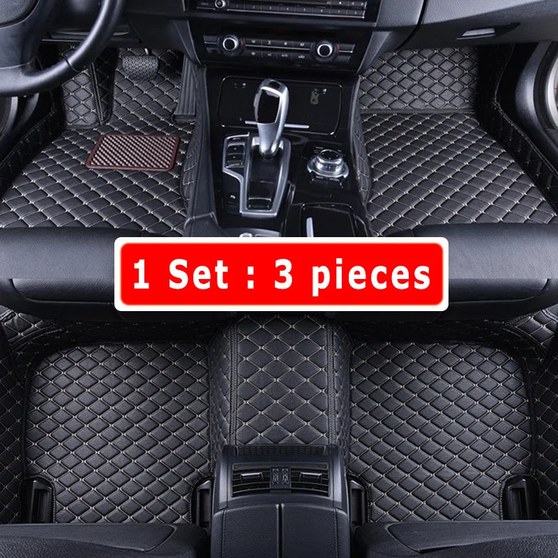 Car Floor Mats Trunk Carpets For Peugeot 2008 2020 2021 2022 2023 2024 2025 Foot Pads Accessories Interior Waterproof Automobile
