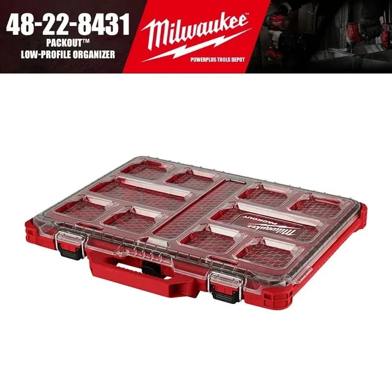 Milwaukee Packout Multi-Functional Toolbox Industrial Grade Hardware Home Storage Box