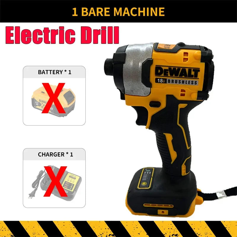 DEWALT Cordless Brushless Angle Grinder Cutter Electric Wrench Polisher Vacuum Jigsaw Multifunctional Power Tools