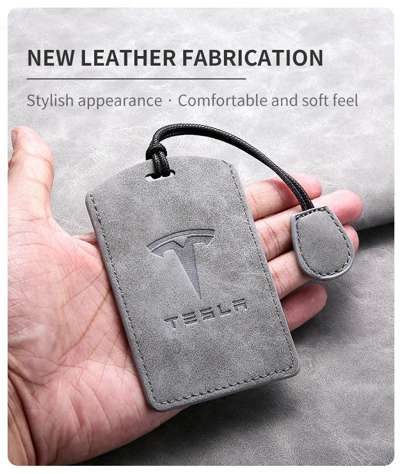Car Smart Remote Key Card Cover Case Key Bag Shell Holder Protection For Tesla Model 3 Model Y 2020 Keychain Styling Accessories