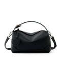 new fashion genuine leather woman bag handle cowhide shoulder bag luxury designer minimalism bag cattle leather