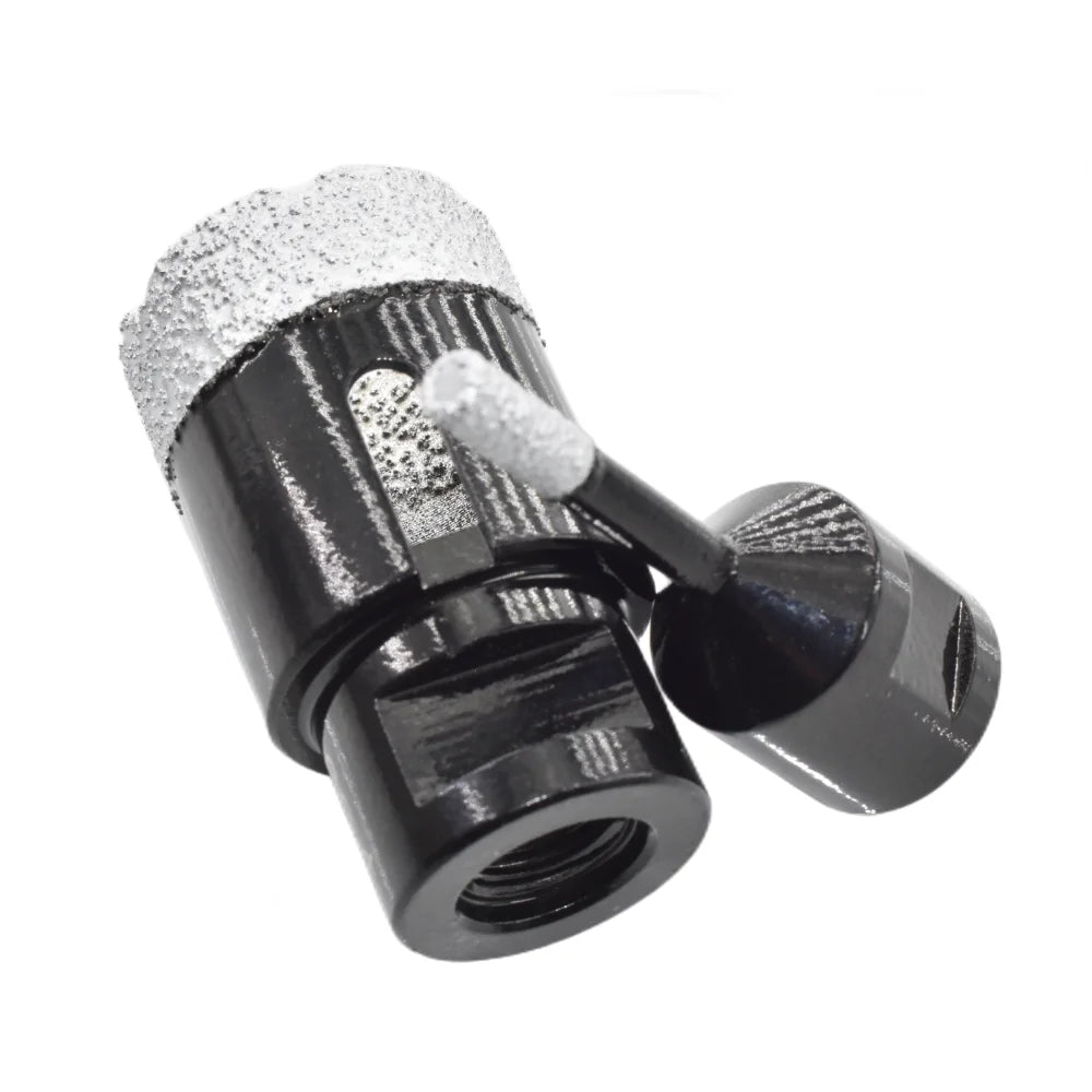 1pc Dry Diamond Porcelain Drilling Core Bits Ceramic Tile Hole Saw Cutter Granite Marble Drill Bits with M14 Thread Opener