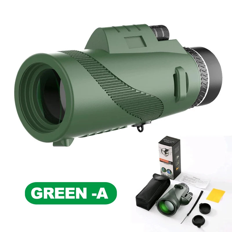80x100 Portable Zoom Telescope