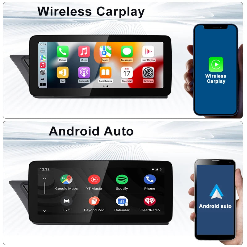For Audi AUDI A4 B8 2009 20110 2011-2016 10.25-inch car radio multimedia player Android 15 Wireless Carplay stereo DSP 4G WiFi
