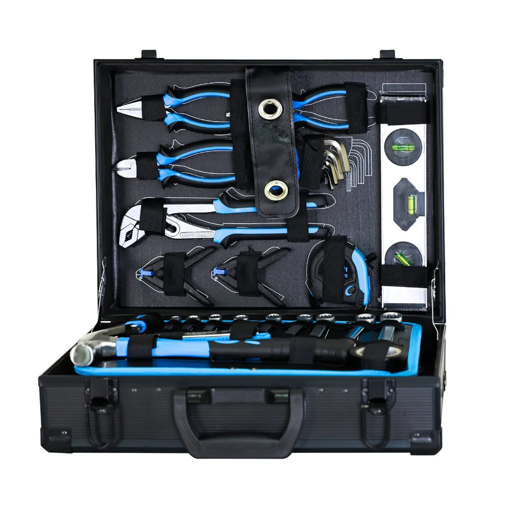 247-Piece Combined Maintenance Toolbox | Basic Tool Set for Home Maintenance & General Machinery Repair