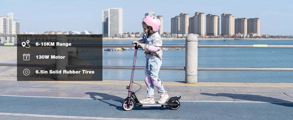 RCB R12 6-12 year old child electric scooting Lights RGB Non-zero start Double brake LCD screen 3-speed foldable