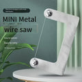 DIY Handcrafted Saw Multi-functional Mini Wire Saw Cutter, Wear-resistant and Rust-proof Woodworking Plastic Model Precision