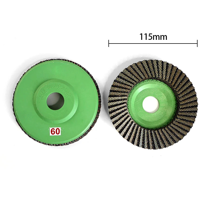 4.5inch 115mm Diamond Electroplated Flap Grinding Wheel for Ceramic Flap Grinding Wheel for Ceramic Flap Disc