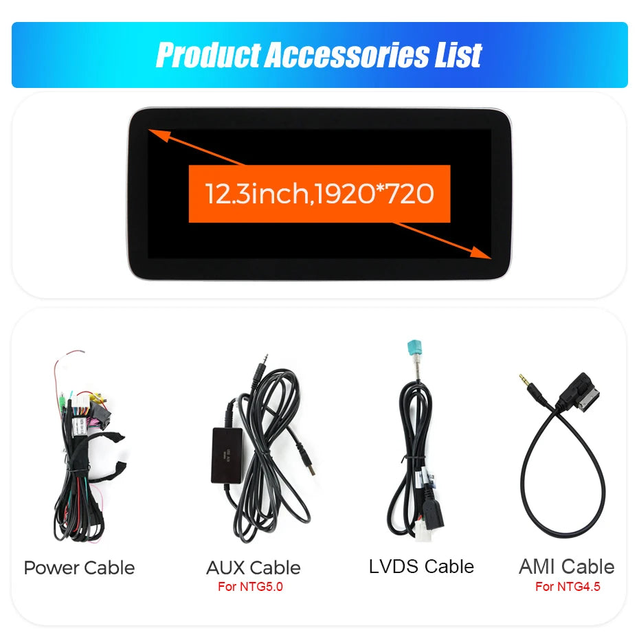 Android 14 Car Radio Wireless CarPlay For Mercedes-Benz A-Class W176 GLA X156 CLA C117 G Class W461 W463 DSP WIFI GPS Multimedia
