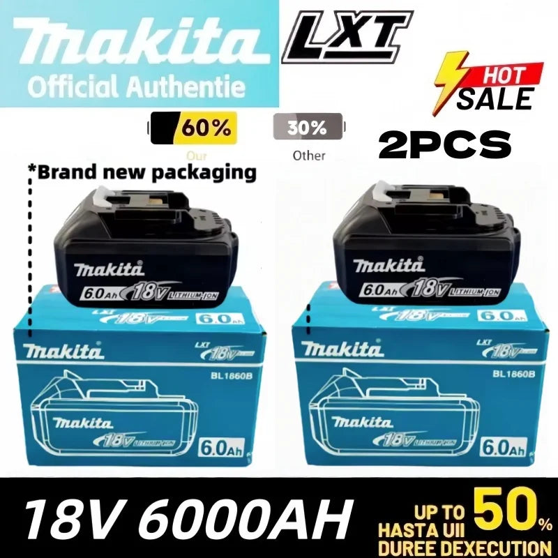 Makita 18V 6.0Ah Li-ion Battery