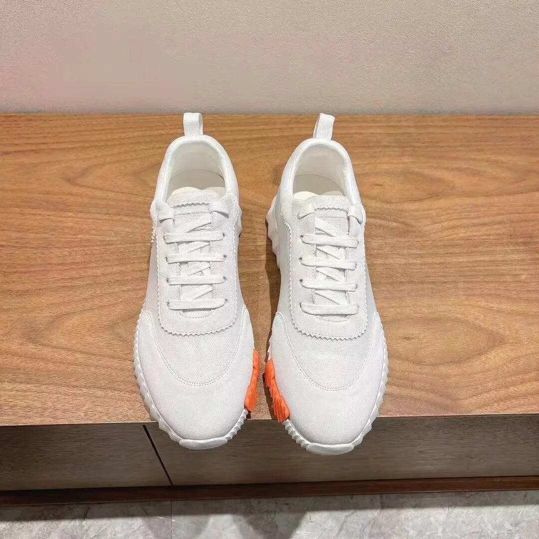 New casual sports shoes, fashionable single shoe versatile shoes, comfortable genuine leather