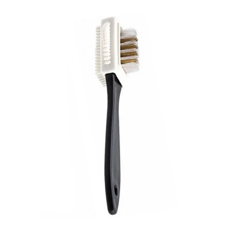 1/2PCS 3-sided S-type Cleaning Brush Suede Suede Snow Boots Cleaning Copper Wire Shoe Brush Cleaning Tool